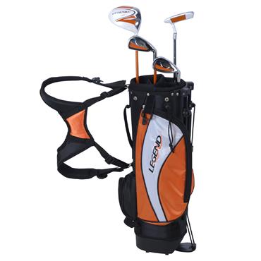 Legend Golfgear Junior Set Left Hand White Orange