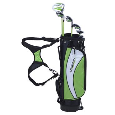 Legend Golfgear Junior Set Left Hand White Lime
