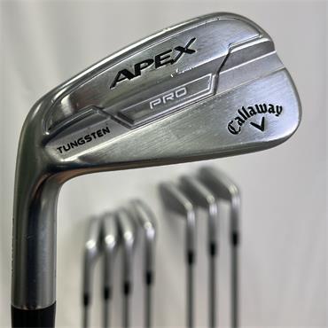 Callaway Apex Pro 4-AW Steel Regular Irons Gents LH
