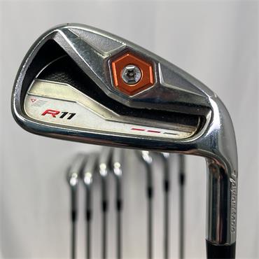 TaylorMade R11 4-AW KBS Stiff Steel Irons Gents RH