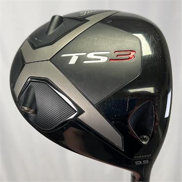 Titleist TS3 9.5 HZRDUS Stiff Driver Gents RH