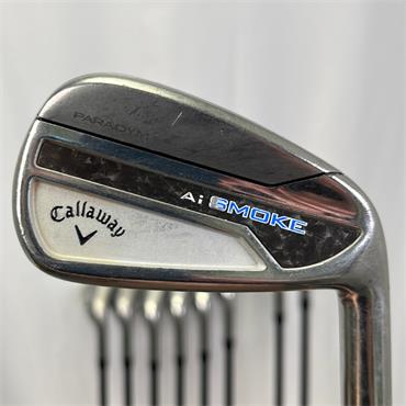 Callaway Ai Smoke 5-AW+GW+SW Reg Graphite Irons Gents RH