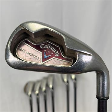 Callaway Big Bertha 5-SW Graphite Irons Ladies RH