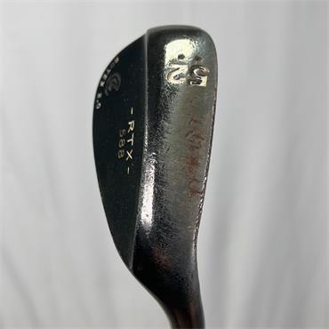 Cleveland RTX 588 Rotex 2.0 Black 52 Steel Wedge Gents RH