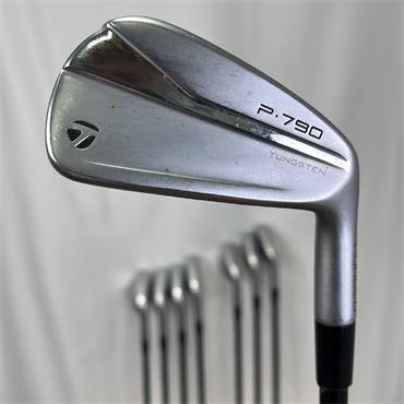 TaylorMade P790 4-PW+GW +0.5" C6 Stiff Graph Irons Gents RH