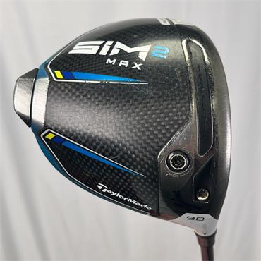 TaylorMade Sim 2 Max 9.0 HZRDUS Stiff Driver Gents RH