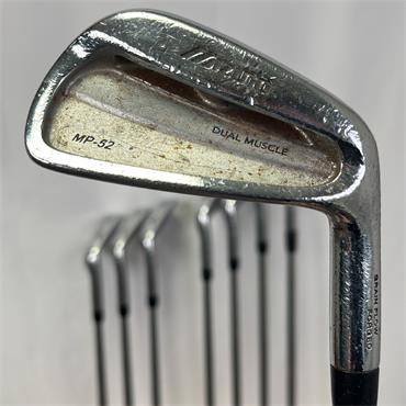 Mizuno MP52 3-PW +1.5" Stiff Steel Irons Gents RH