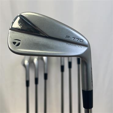 TaylorMade P770 4-PW Project X Steel Stiff Irons Gents RH