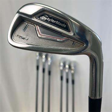 TaylorMade RSI 2 4-PW +1" KBS Stiff Steel Irons Gents RH