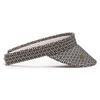 Glenmuir Ladies Lexi Soft Peak Perf Visor  Linen Mosaic