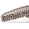 Glenmuir Ladies Lexi Soft Peak Perf Visor  Linen/Black Cheetah