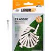 Lignum Tee PlasticTees 38MM 16-Pack White