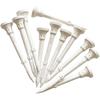 Lignum Tee PlasticTees White 72mm (2.3/4") 12-Pack  72 mm