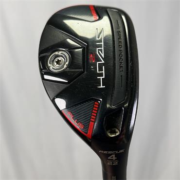 TaylorMade Stealth 2 Plus #4 Kali Red 85 Stiff Hybrid Gent RH