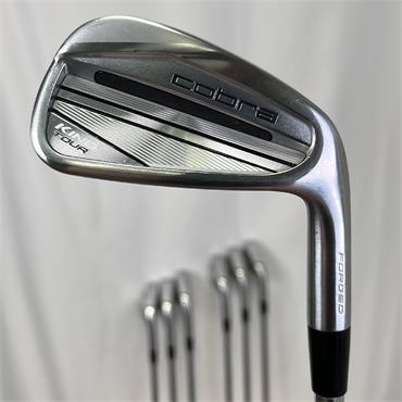 Cobra King Tour 4-PW KBS XStiff Steel Irons Gents RH