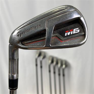 TaylorMade M6 5-SW +0.5" KBS Regular Steel Irons Gents LH