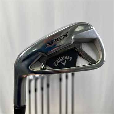 Callaway Apex Combo 4-GW Steel Stiff Irons Gents LH