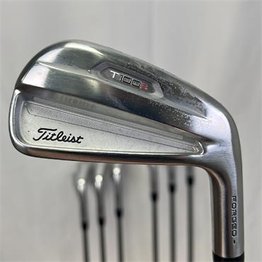 Titleist T100S 4-PW KBS Tour Stiff Steel Irons Gents RH