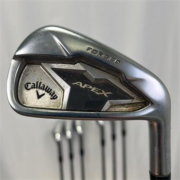 Callaway Apex 4-PW Nippon Stiff Steel Irons Gents RH