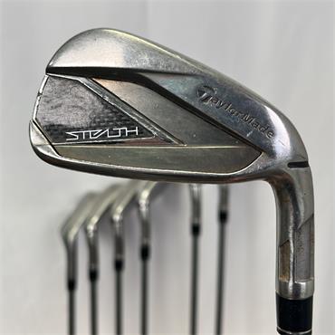 TaylorMade Stealth 5-SW KBS MT Stiff Steel Irons Gents RH