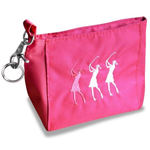 Ladies Embroidered Golfer Handbag Pink Golf Store