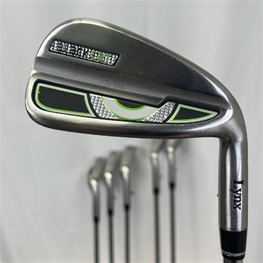 Lynx Black Cat 5-PW KBS 90 Regular Steel Irons Gents RH