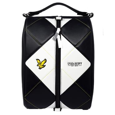 Lyle & Scott Lyle & Scott Shoe Bag  Black White Yellow