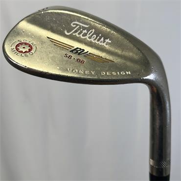 Titleist Spin Milled 58.08 Steel Wedge Gents RH