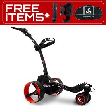 MGI Zip X3 Cart w/Standard Lithium Battery  Black - Orange