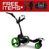 MGI Zip X5 Cart w/Standard Lithium Battery  Black - Green