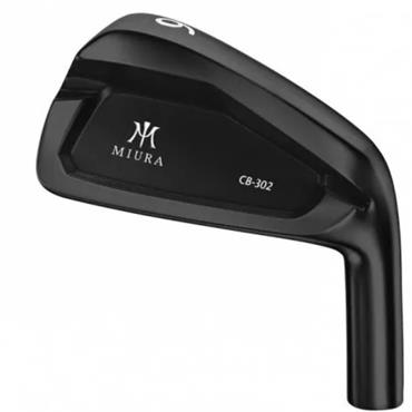 Miura CUSTOM CB-302 Black QPQ 7 Steel Irons  ONE