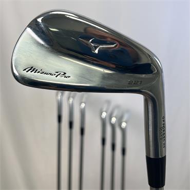 Mizuno Pro 221/223 4-PW PX LS XStiff Steel Irons Gents RH
