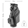 Motocaddy Eliteflex Stand Bag  Charcoal - Black