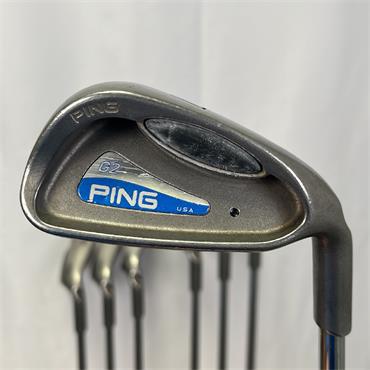 Ping G2 4-PW Stiff Steel Irons Gents RH