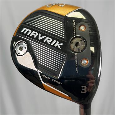 Callaway Mavrik Sub Zero #3 Hzrdus XStiff Fairway Gents RH