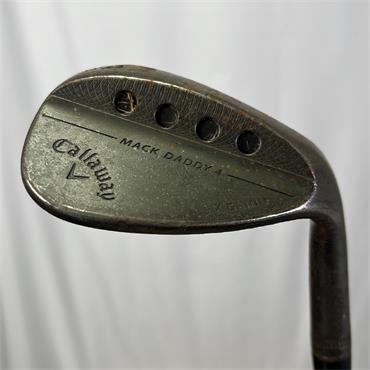 Callaway Mack Daddy 4 Black 60.12 Stiff Wedge Gents RH
