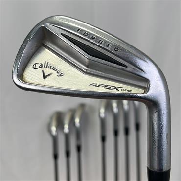 Callaway Apex Pro 3-PW PX Stiff Steel Irons Gents RH