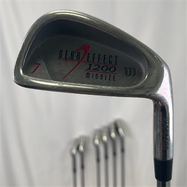 Wilson Gear Effect 1200 3-9i Regular Steel Irons Gents RH