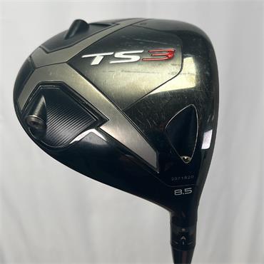 Titleist TS3 8.5 HZRDUS Black 60 Stiff Driver Gents RH