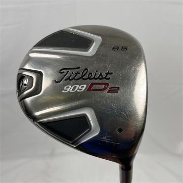 Titleist 909 D2 9.5 Aldila Voodoo Stiff Driver Gents RH