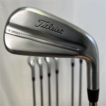 Titleist T350 5-GW +0.5 Inch Regular Steel Irons Gents RH