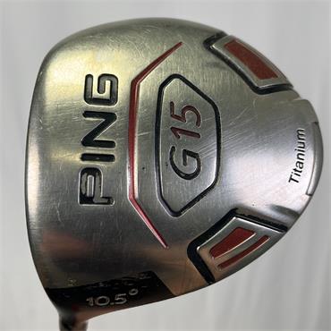 Ping G15 10.5 Grafalloy Stiff Driver Gents LH