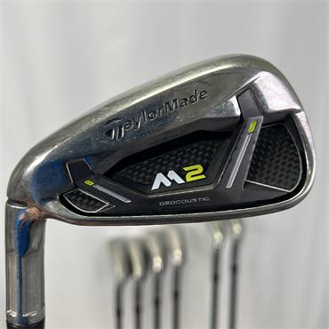 TaylorMade M2 5-SW -1" Graphite Regular Irons Gents LH
