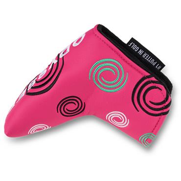 Odyssey Swirl Blade Headcover  Pink
