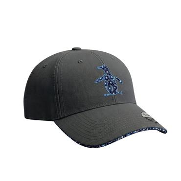 Original Penguin Retro Perf Cap  Asphalt 085