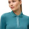 Rohnisch Ladies Warm Team Polo Shirt Hydro