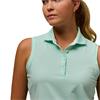Zero Restriction Ladies Summer Sleeveless Polo Shirt Cool Rush