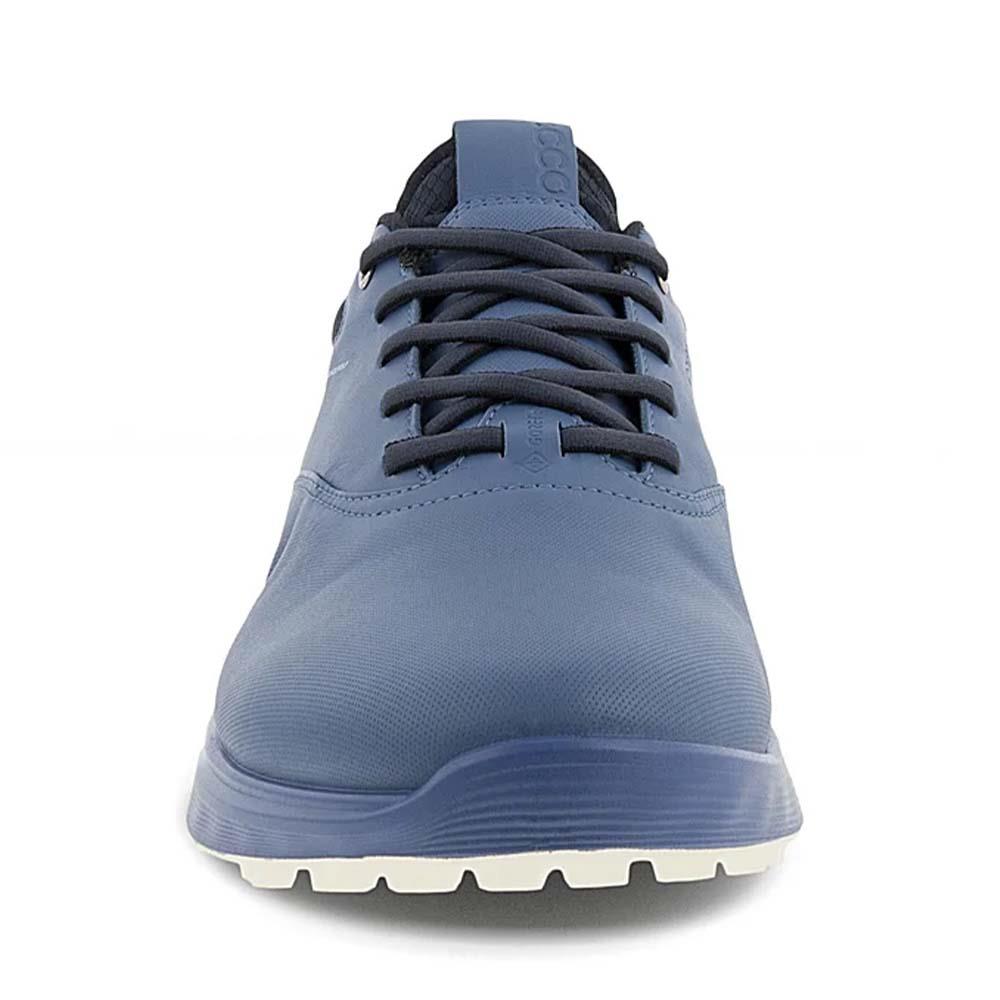 Ecco Gents Golf SThree GORETEX Shoes Retro Blue White Marine