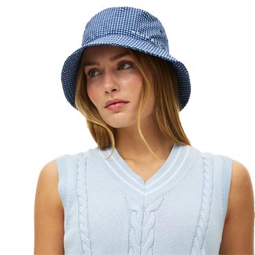 Rohnisch Ladies Bucket Hat Minicheck Skyway