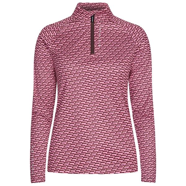 Rohnisch Ladies Addy Long Sleeve Shirt Logo Rose